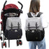 2019 Diaper Bag Mummy Daddy Backpack Baby Stroller Bag Waterproof Handbag Nursing Nappy Bag Kits USB - menochic